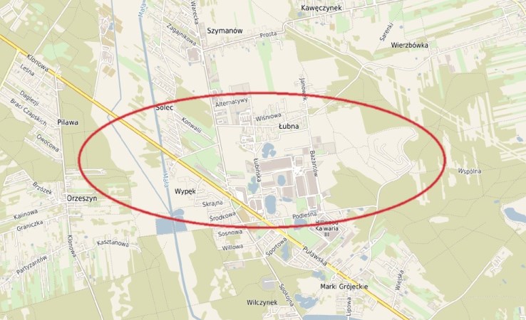 działka na sprzedaż - Góra Kalwaria (gw), Łubna