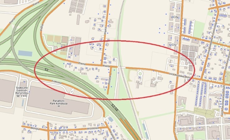 działka na sprzedaż - Ożarów Mazowiecki (gw), Konotopa