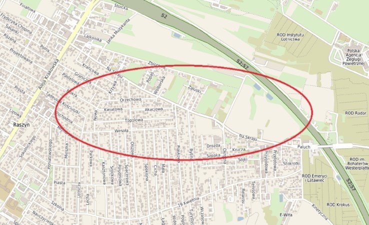 działka na sprzedaż - Warszawa, Włochy, Załuski