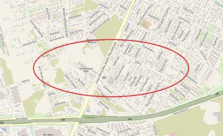 działka na sprzedaż - Marki