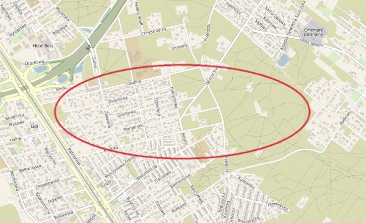 działka na sprzedaż - Warszawa, Wawer, Falenica