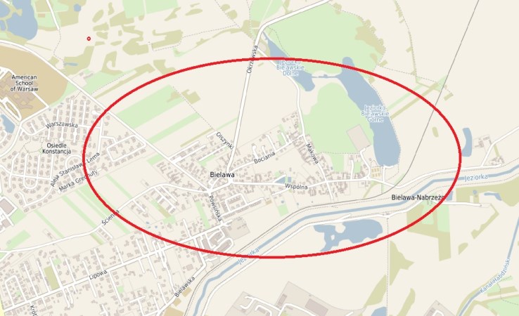 działka na sprzedaż - Konstancin-Jeziorna (gw), Bielawa