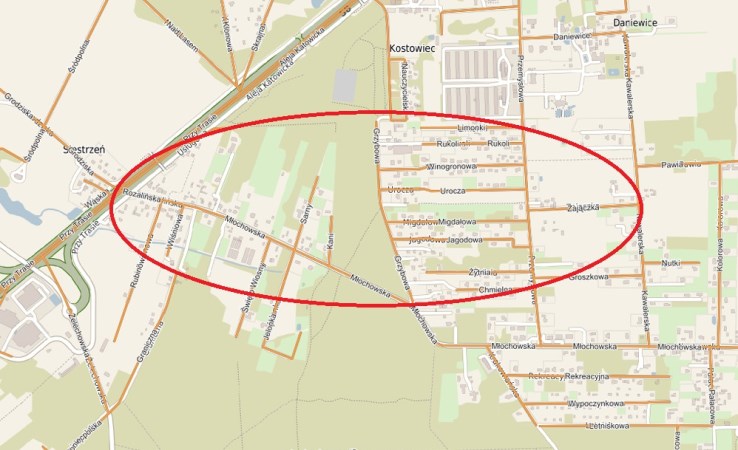 działka na sprzedaż - Nadarzyn, Rozalin