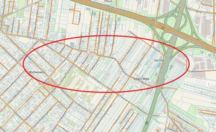 działka na sprzedaż - Michałowice (gw), Opacz Mała