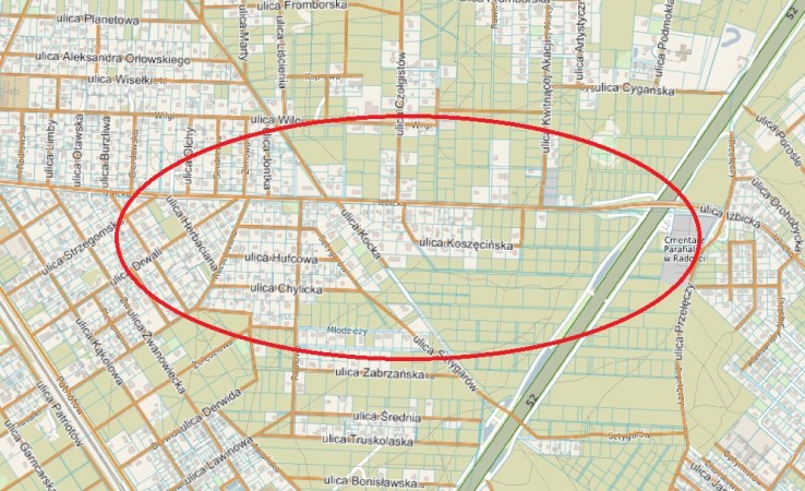 działka na sprzedaż - Warszawa, Wawer, Radość