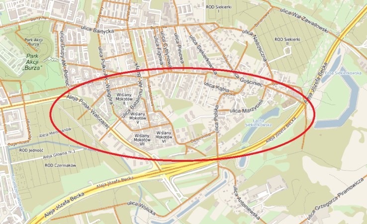 działka na sprzedaż - Warszawa, Mokotów, Siekierki