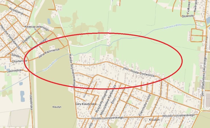 działka na sprzedaż - Stare Babice, Klaudyn