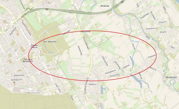 działka na sprzedaż - Warszawa, Wilanów, Powsin