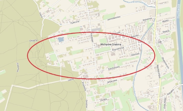 działka na sprzedaż - Nieporęt, Michałów-Grabina