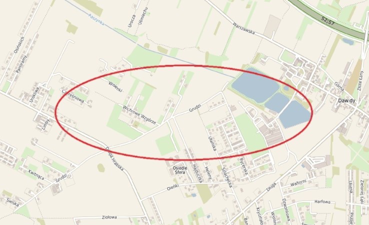 działka na sprzedaż - Raszyn, Falenty Nowe