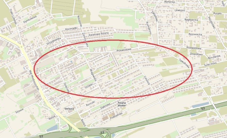działka na sprzedaż - Warszawa, Wawer, Miedzeszyn