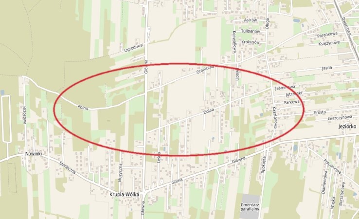 działka na sprzedaż - Prażmów, Krupia Wólka