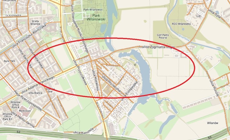 działka na sprzedaż - Warszawa, Wilanów, Zygmunta Vogla