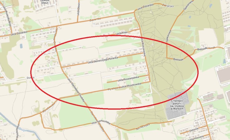 działka na sprzedaż - Warszawa, Białołęka, Grodzisk