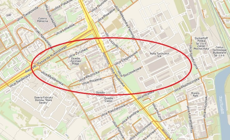 działka na sprzedaż - Warszawa, Białołęka, Żerań, Modlińska