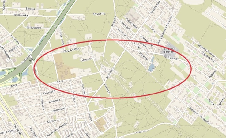 działka na sprzedaż - Warszawa, Wawer, Falenica