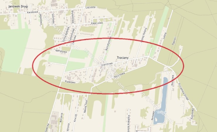 działka na sprzedaż - Jabłonna, Trzciany