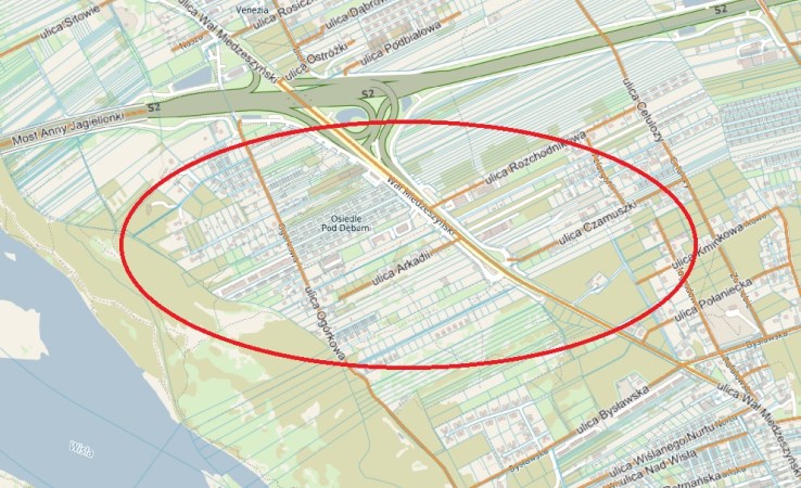 działka na sprzedaż - Warszawa, Wawer, Falenica