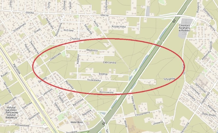 działka na sprzedaż - Warszawa, Wawer, Miedzeszyn