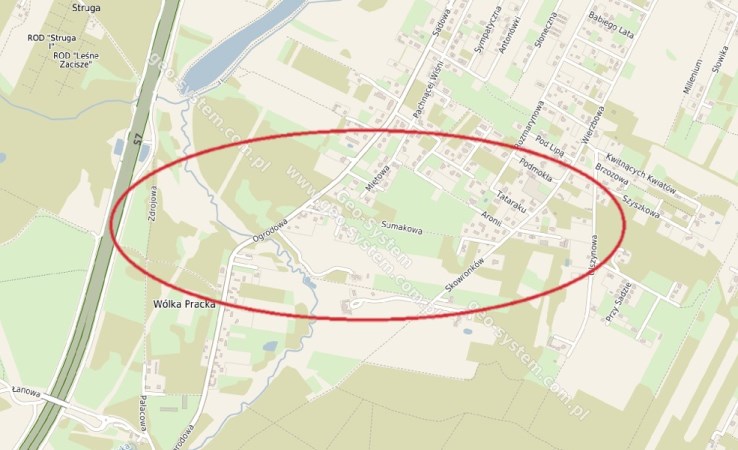 działka na sprzedaż - Piaseczno (gw), Baszkówka