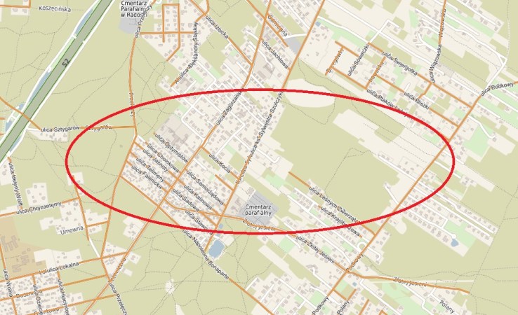 działka na sprzedaż - Warszawa, Wawer, Aleksandrów