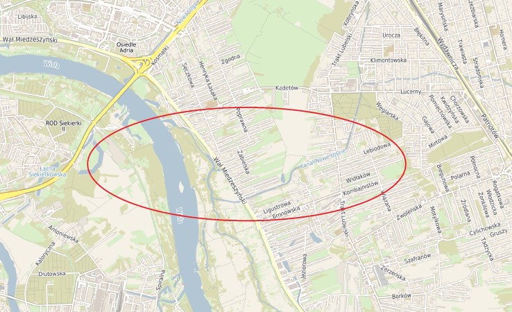 działka na sprzedaż - Warszawa, Wawer, Las