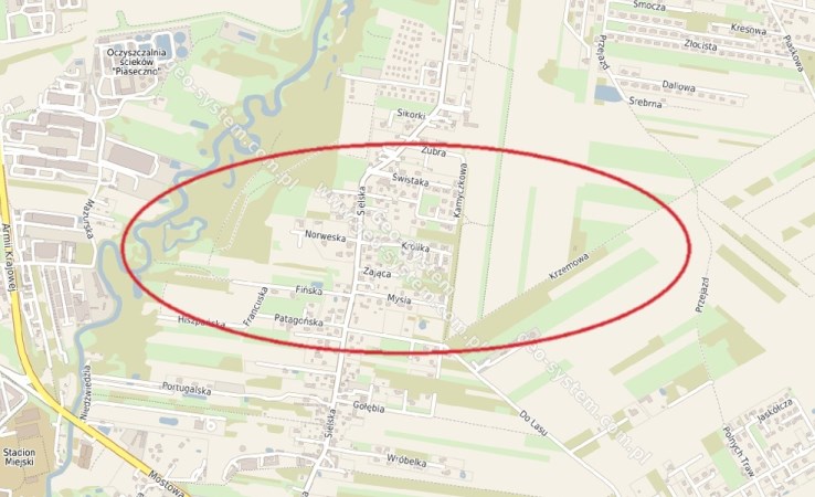 działka na sprzedaż - Piaseczno (gw), Siedliska